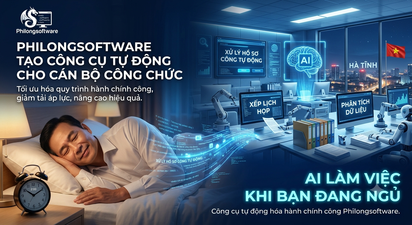 AI Cho Cán Bộ Công Chức Văn Phòng: Tối Ưu Hóa Tốc Độ Xử Lý Công Việc Hành Chính